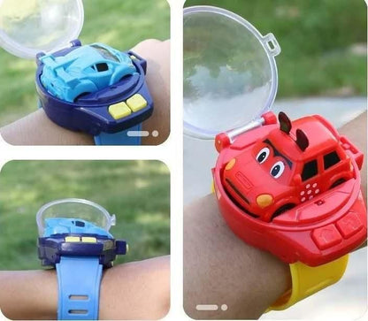 Speed Up  Remote Control Car Mini Watch Car - Usb Rechargeable