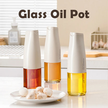 Oil Dispenser Bottle with Automatic Opening and Closing