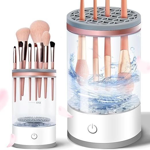 Electric Cosmetic Makeup Brush Cleaner Tool for All Size
