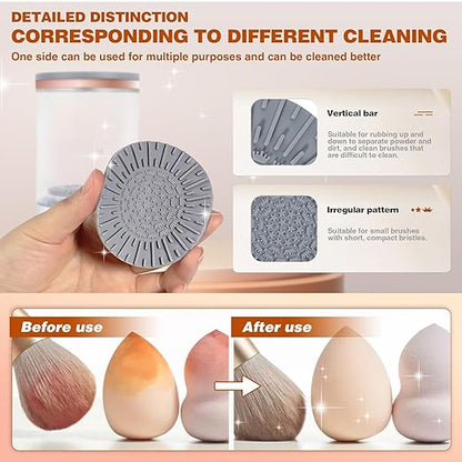 Electric Cosmetic Makeup Brush Cleaner Tool for All Size